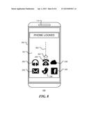 USER-TRACKABLE MOVING IMAGE FOR CONTROL OF ELECTRONIC DEVICE WITH     TOUCH-SENSITIVE DISPLAY diagram and image