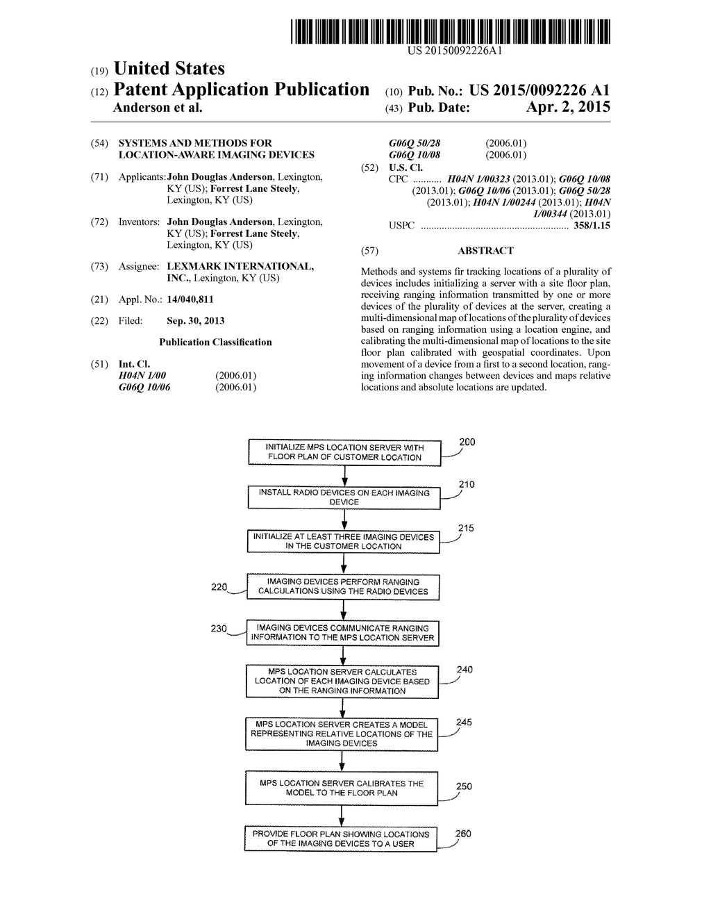 Systems and Methods for Location-Aware Imaging Devices - diagram, schematic, and image 01