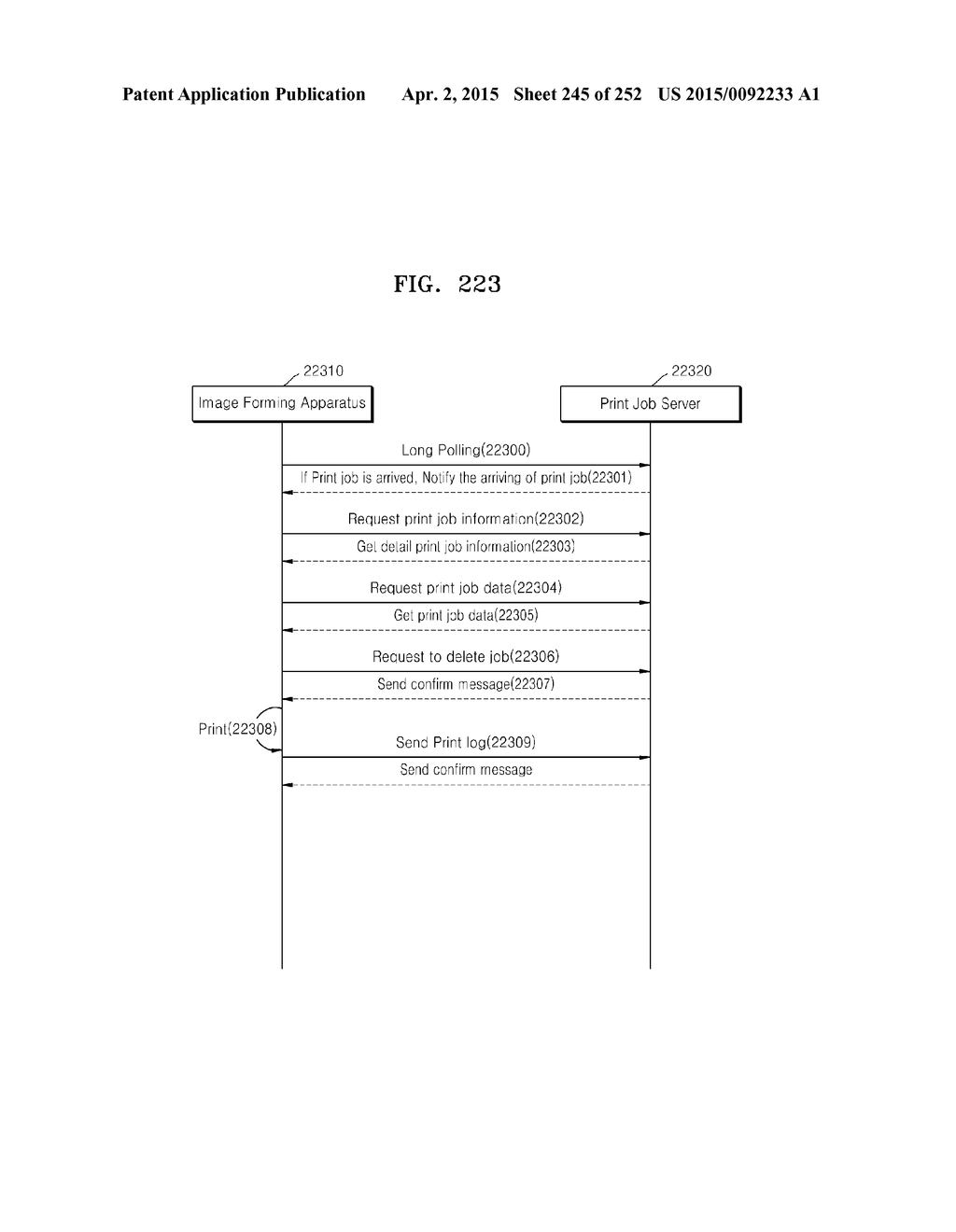 SYSTEM AND METHOD FOR PROVIDING CLOUD PRINTING SERVICE - diagram, schematic, and image 246