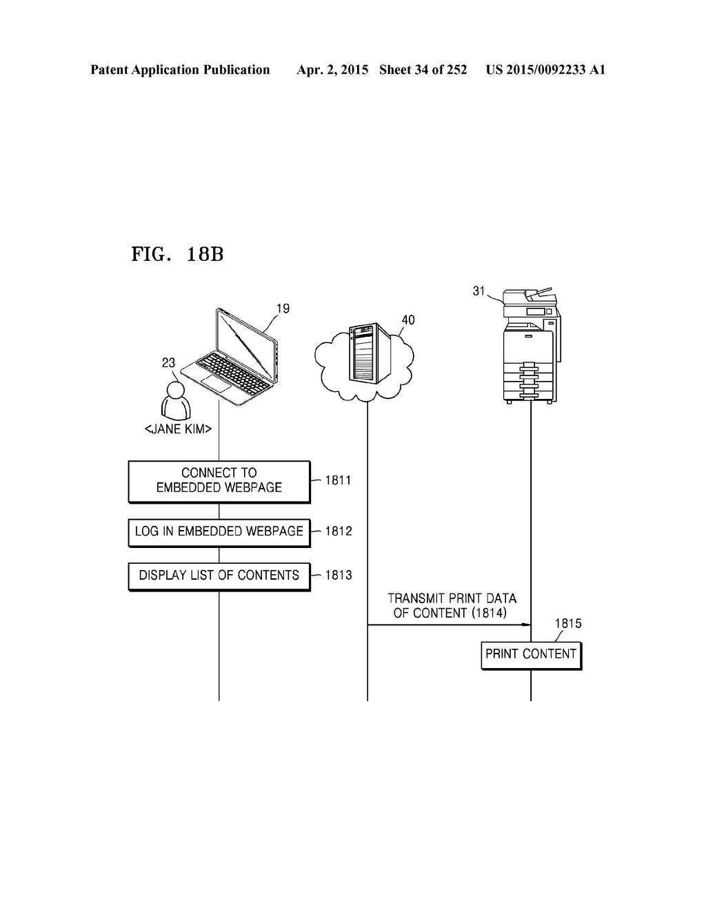 SYSTEM AND METHOD FOR PROVIDING CLOUD PRINTING SERVICE - diagram, schematic, and image 35