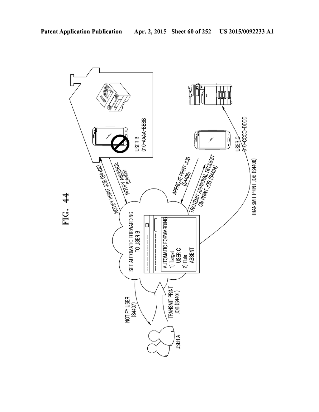 SYSTEM AND METHOD FOR PROVIDING CLOUD PRINTING SERVICE - diagram, schematic, and image 61