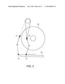 PROTECTION OF A MAGNETIC DISK UNIT ON A PORTABLE COMPUTING DEVICE diagram and image