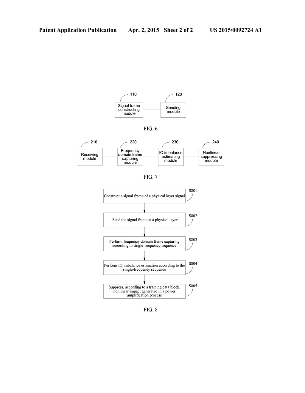 METHOD, APPARATUS AND SYSTEM FOR SENDING PHYSICAL LAYER SIGNAL - diagram, schematic, and image 03