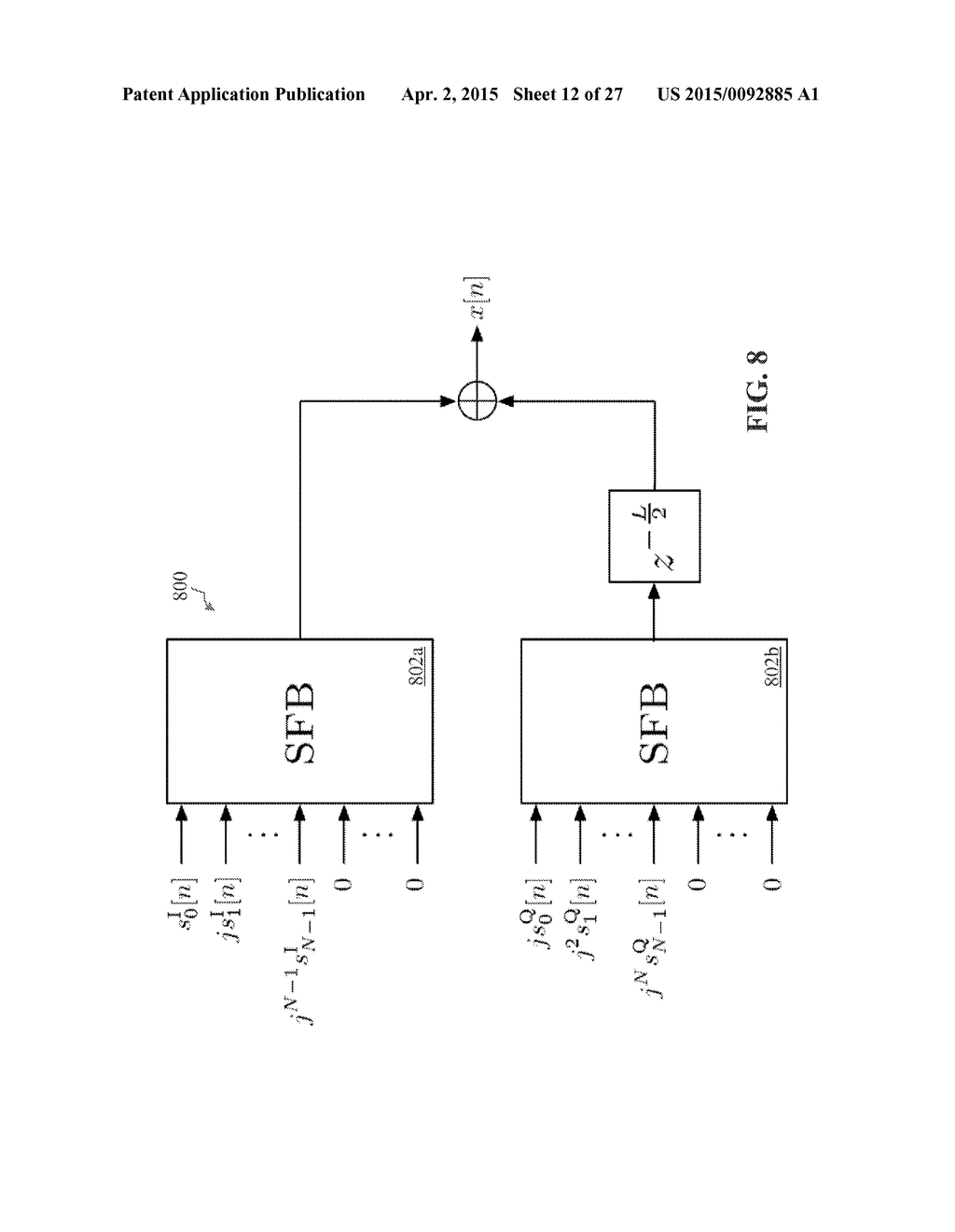 SYSTEMS AND METHODS FOR PROVIDING AND/OR USING AN OFDN-OQAM STRUCTURE - diagram, schematic, and image 13