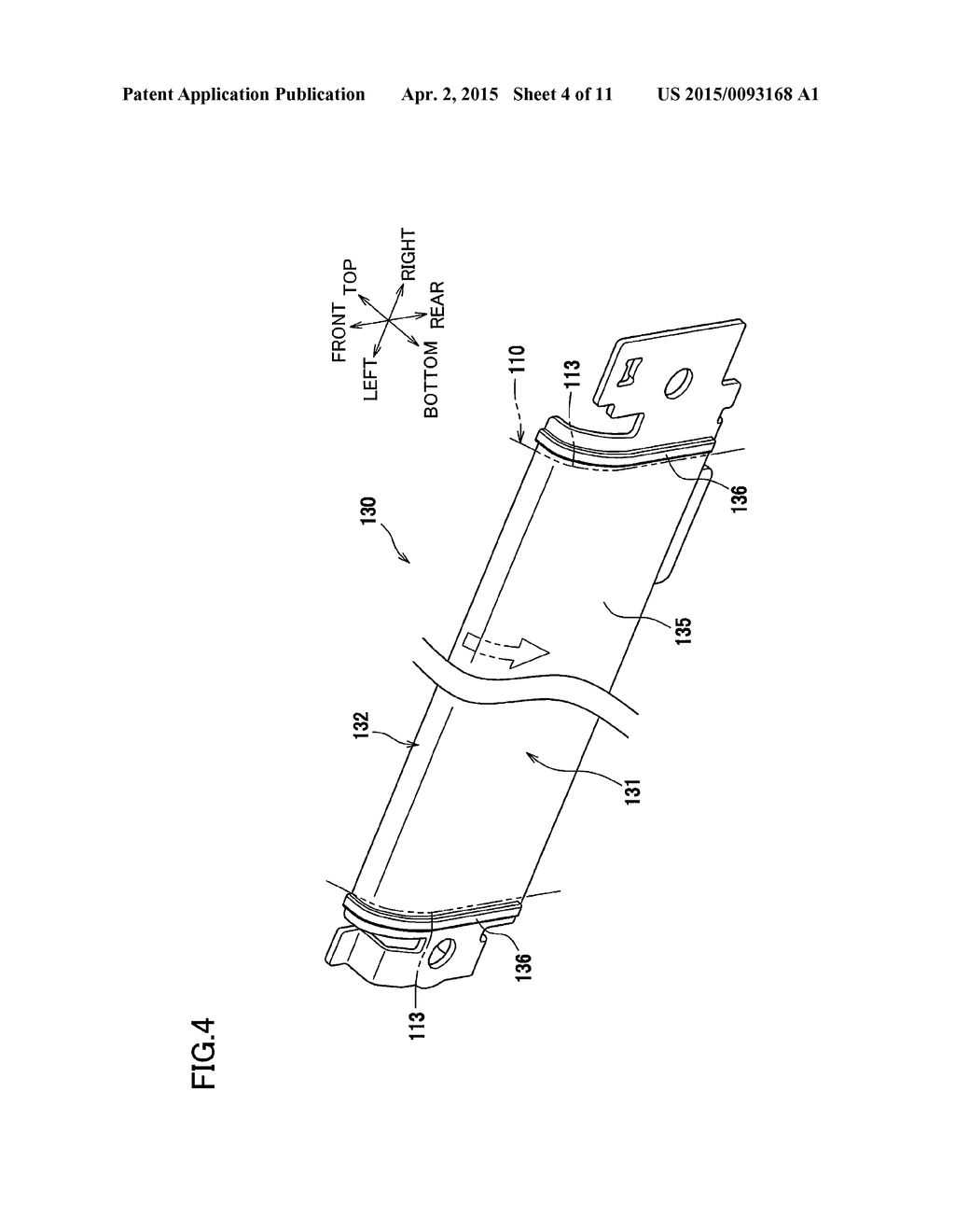 Fixing Device Capable of Retaining Lubricant Between Nip Member and Fusing     Belt - diagram, schematic, and image 05