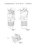 Deep hole drill tool diagram and image