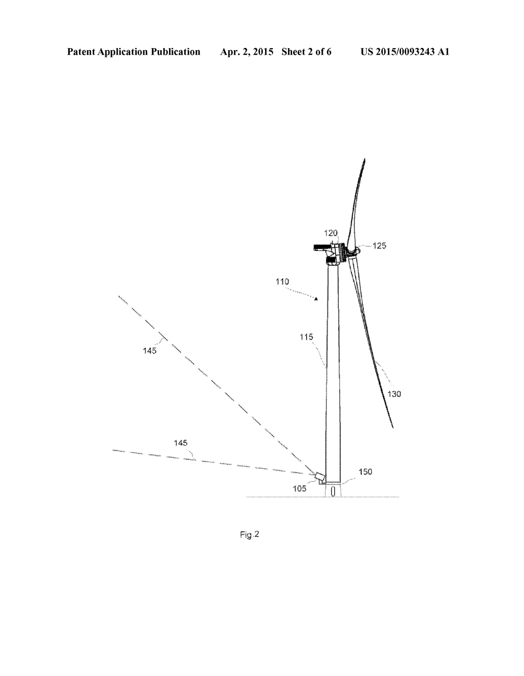 WIND TURBINE WITH A WIND SENSING APPARATUS - diagram, schematic, and image 03