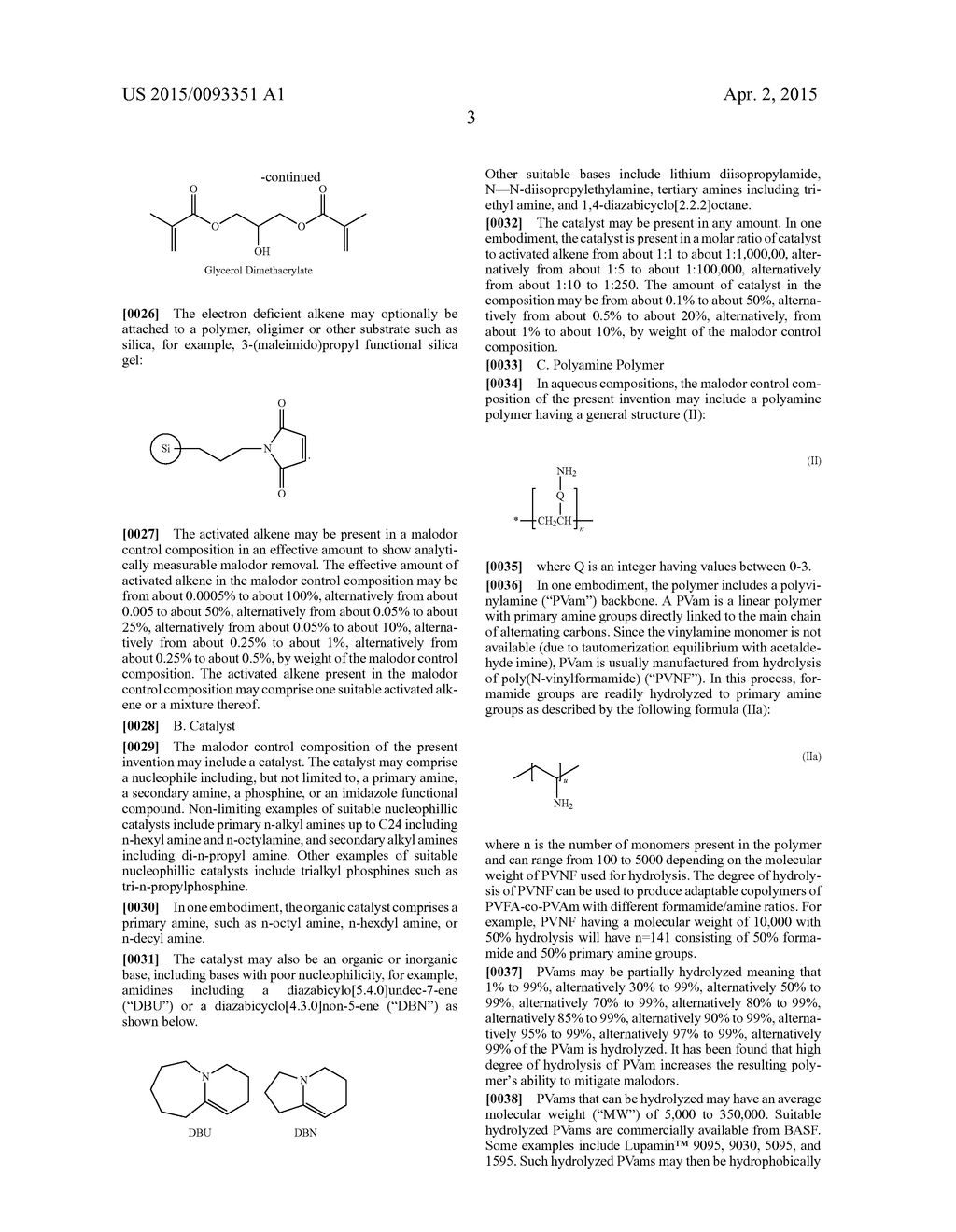 MALODOR CONTROL COMPOSITIONS HAVING ACTIVATED ALKENES AND METHODS THEREOF - diagram, schematic, and image 04