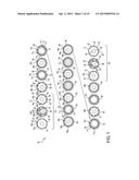 LAYER SEQUENCE REPEATER MODULE FOR A MODULAR DISK CO-EXTRUSION DIE AND     PRODUCTS THEREOF diagram and image