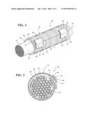 WRAPPABLE LAMINATED TEXTILE SLEEVE WITH ENHANCED FLEXIBILITY AND METHOD OF     REDUCING CRACKING IN A FOIL LAYER OF A WRAPPABLE TEXTILE SLEEVE diagram and image