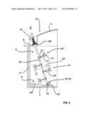 MIXING DEVICE FOR A CONTAINER, CONTAINER AND METHOD FOR INSTALLING THE     MIXING DEVICE IN A CONTAINER diagram and image