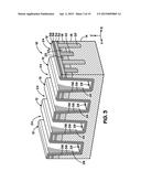 DOUBLE GATED 4F2 DRAM CHC CELL AND METHODS OF FABRICATING THE SAME diagram and image