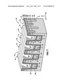 DOUBLE GATED 4F2 DRAM CHC CELL AND METHODS OF FABRICATING THE SAME diagram and image