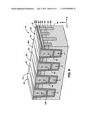 DOUBLE GATED 4F2 DRAM CHC CELL AND METHODS OF FABRICATING THE SAME diagram and image