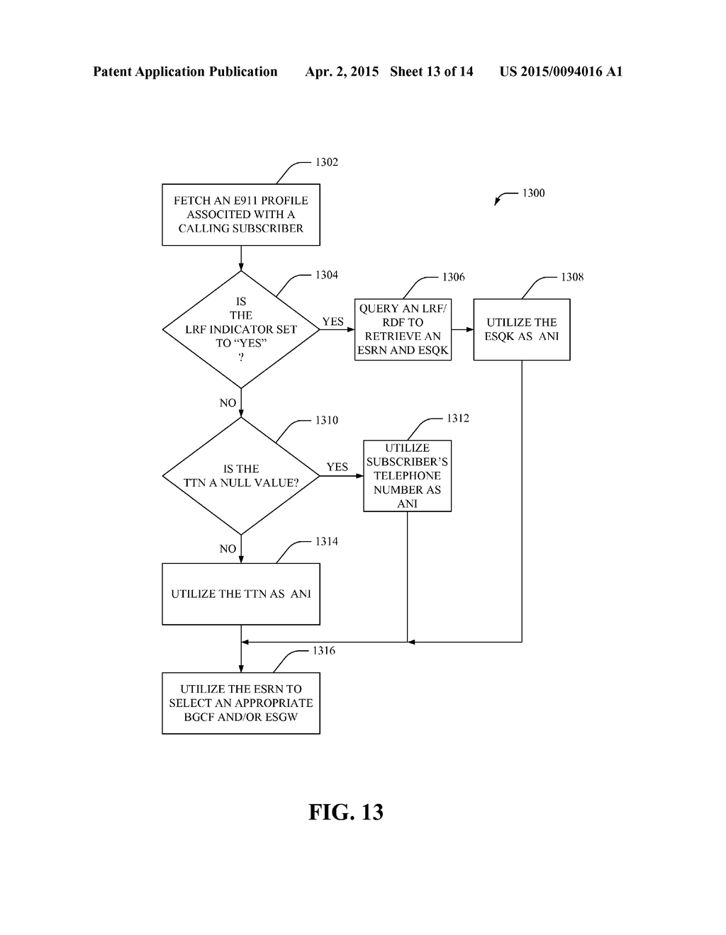 METHOD TO IMPLEMENT E911 SERVICES IN IMS (IP MULTIMEDIA SUBSYSTEM) - diagram, schematic, and image 14