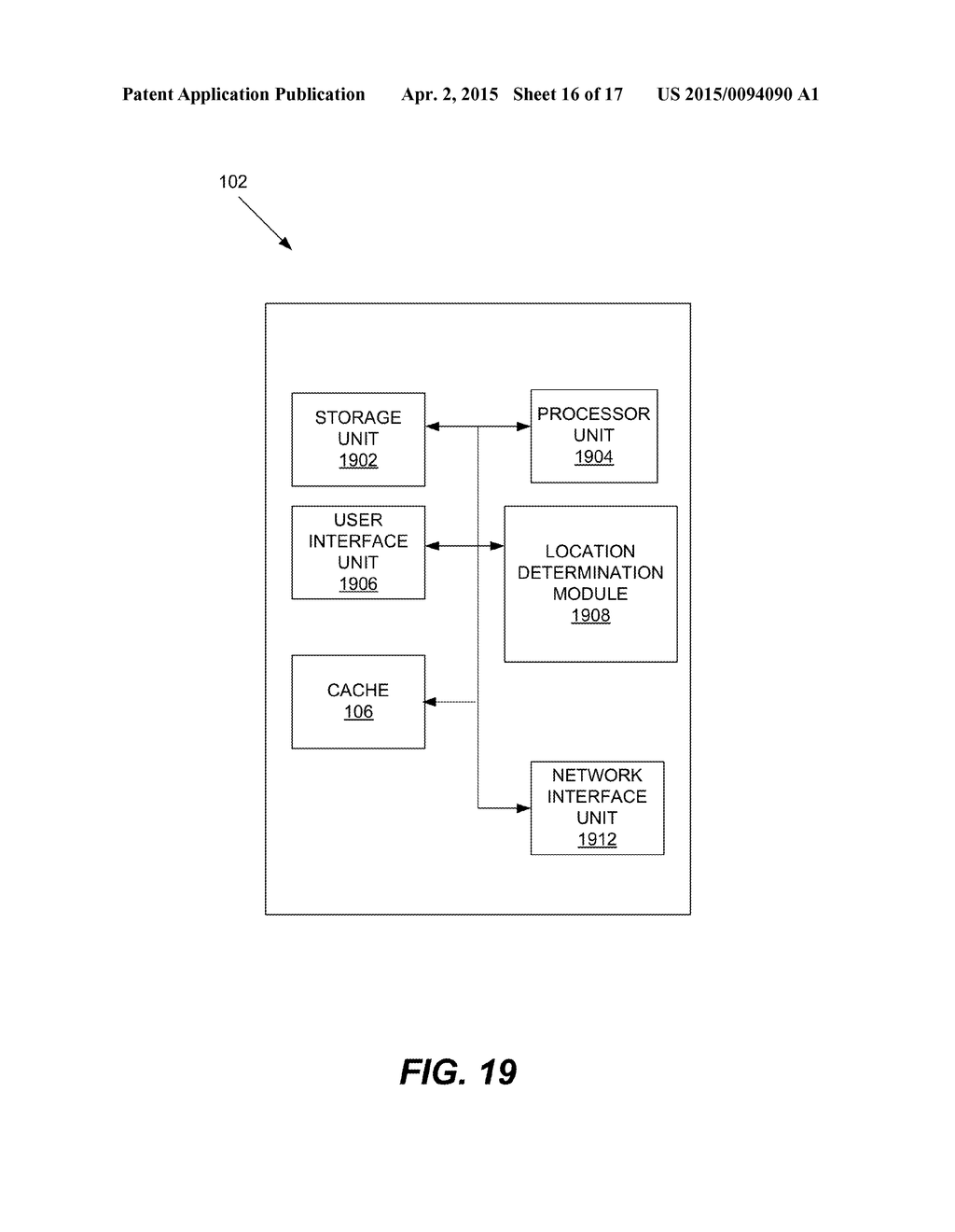 CACHING OF LOCATIONS ON A DEVICE - diagram, schematic, and image 17