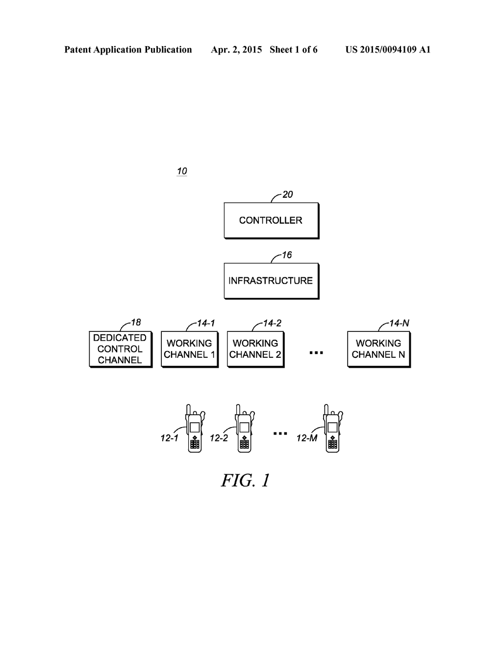 METHOD AND APPARATUS TO INCREASE SERVICE CAPACITY IN RADIO COMMUNICATION     SYSTEMS USING IDLE WORKING CHANNELS AS FLEXIBLE CONTROL CHANNELS - diagram, schematic, and image 02