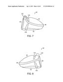 GOLF CLUB HEAD WITH STIFFENING MEMBER diagram and image