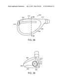 GOLF CLUB HEAD WITH STIFFENING MEMBER diagram and image