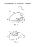 GOLF CLUB HEAD WITH STIFFENING MEMBER diagram and image