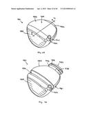 GOLF CLUB HEAD WITH STIFFENING MEMBER diagram and image