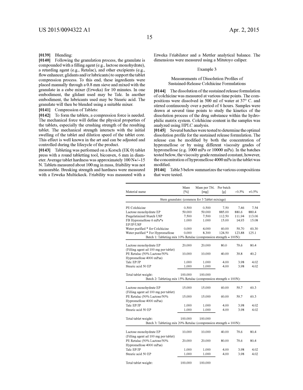 SUSTAINED-RELEASE FORMULATIONS OF COLCHICINE AND METHODS OF USING SAME - diagram, schematic, and image 25