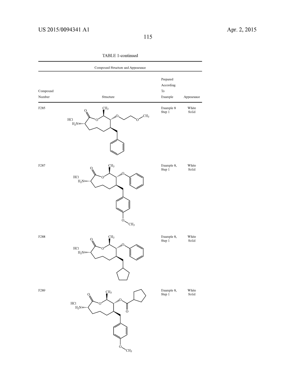 MACROCYCLIC PICOLINAMIDES COMPOUNDS WITH FUNGICIDAL ACTIVITY - diagram, schematic, and image 116