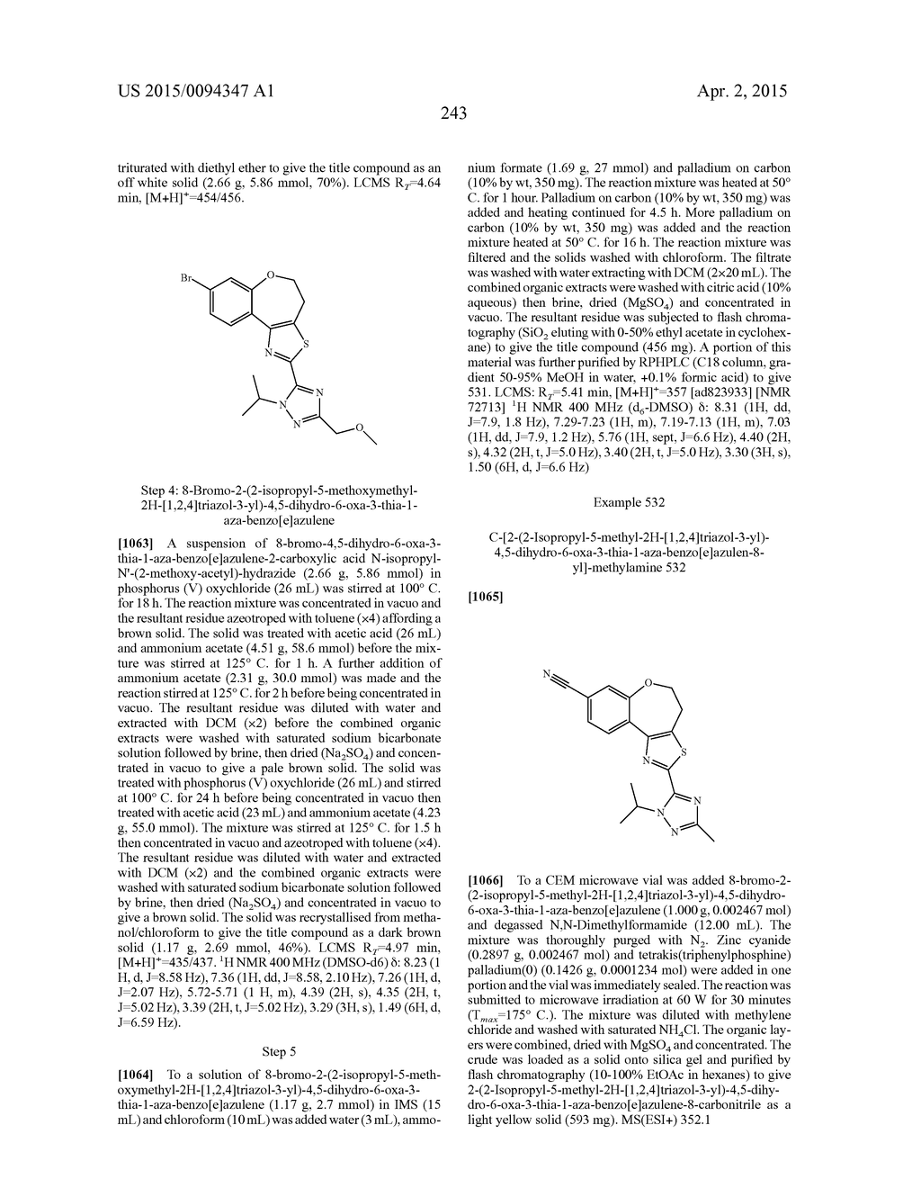 BENZOXEPIN PI3K INHIBITOR COMPOUNDS AND METHODS OF USE - diagram, schematic, and image 257