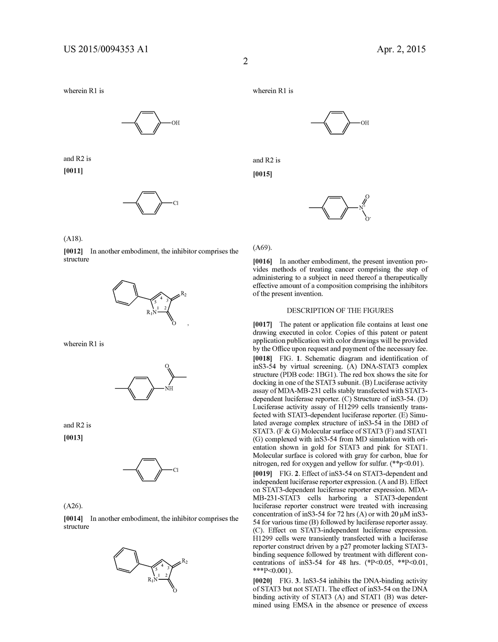 Inhibitors Targeting the DNA-Binding Domain of Human STAT3 for Treatment     of Metastatic Cancers - diagram, schematic, and image 26