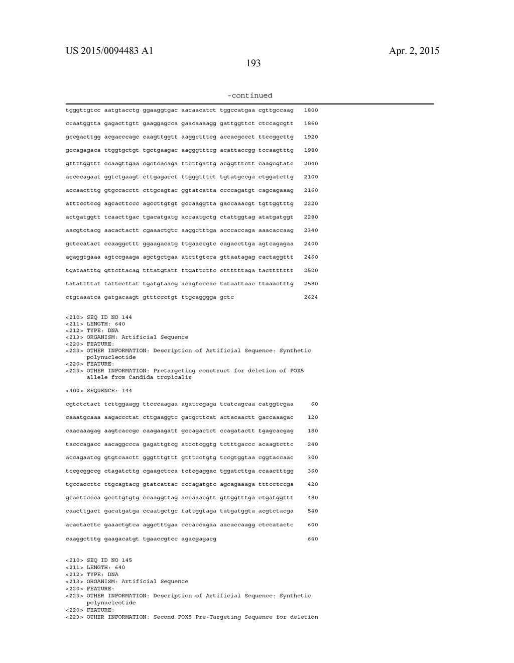 BIOTRANSFORMATION USING GENETICALLY MODIFIED CANDIDA - diagram, schematic, and image 222