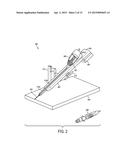 COMPONENTS AND METHODS FOR A CATHETER POSITIONING SYSTEM WITH A SPREADER     AND TRACK diagram and image