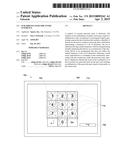 SCRAMBLING PASSCODE ENTRY INTERFACE diagram and image