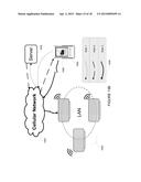 Media System Access via Cellular Network diagram and image