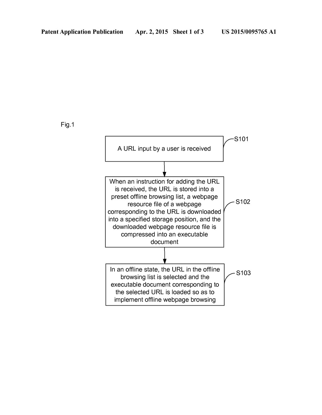 Method and device for offline webpage browsing, and computer storage     medium - diagram, schematic, and image 02