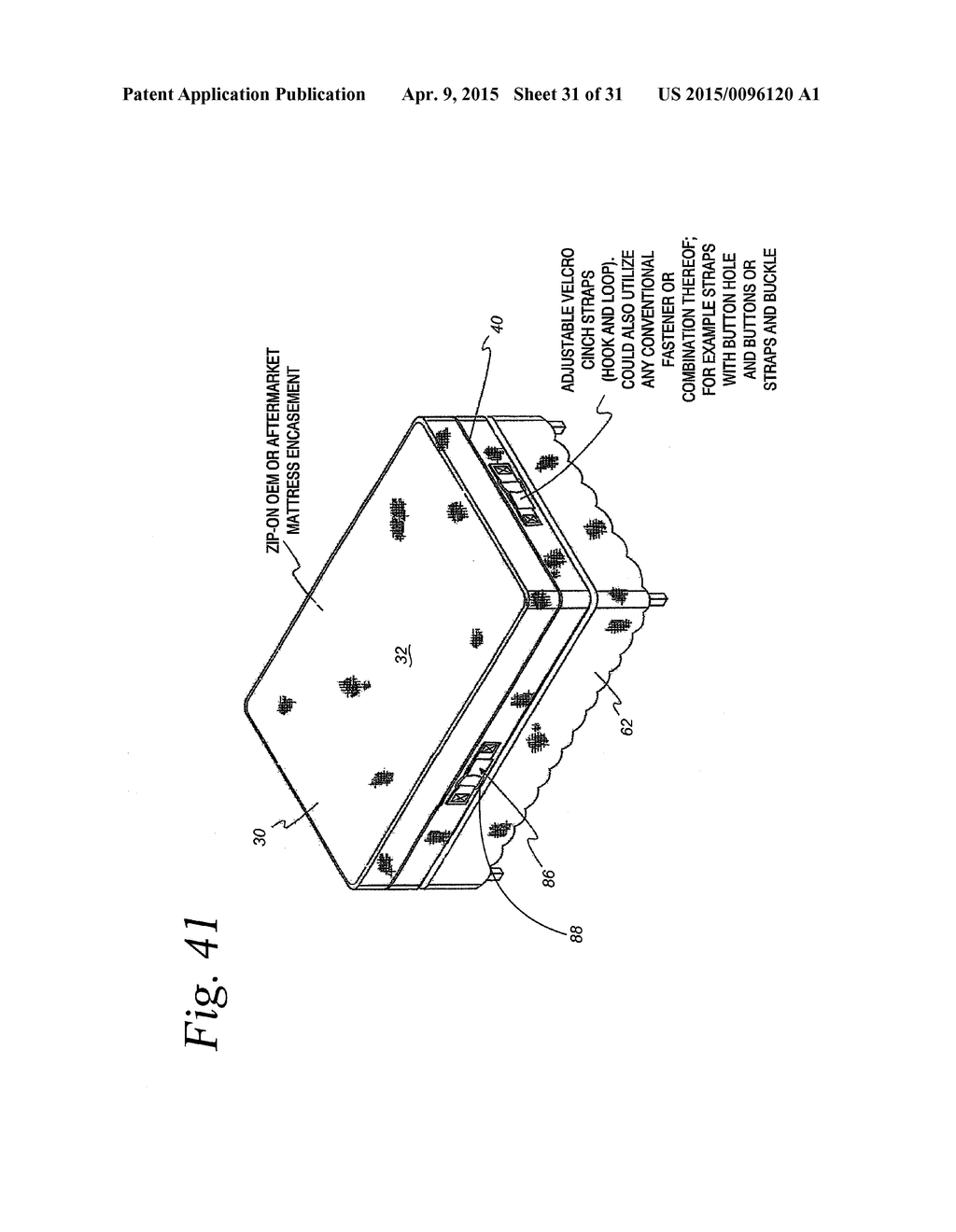 Active Mattress Encasement - diagram, schematic, and image 32