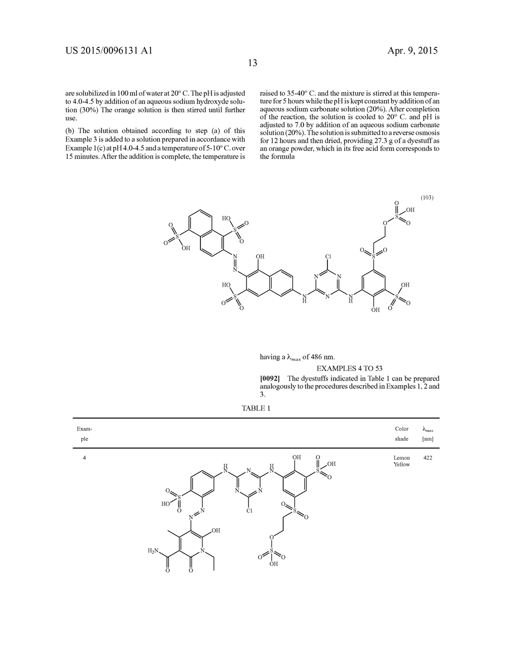 Fibre-Reactive Dyes, Their Preparation and Their Use - diagram, schematic, and image 14