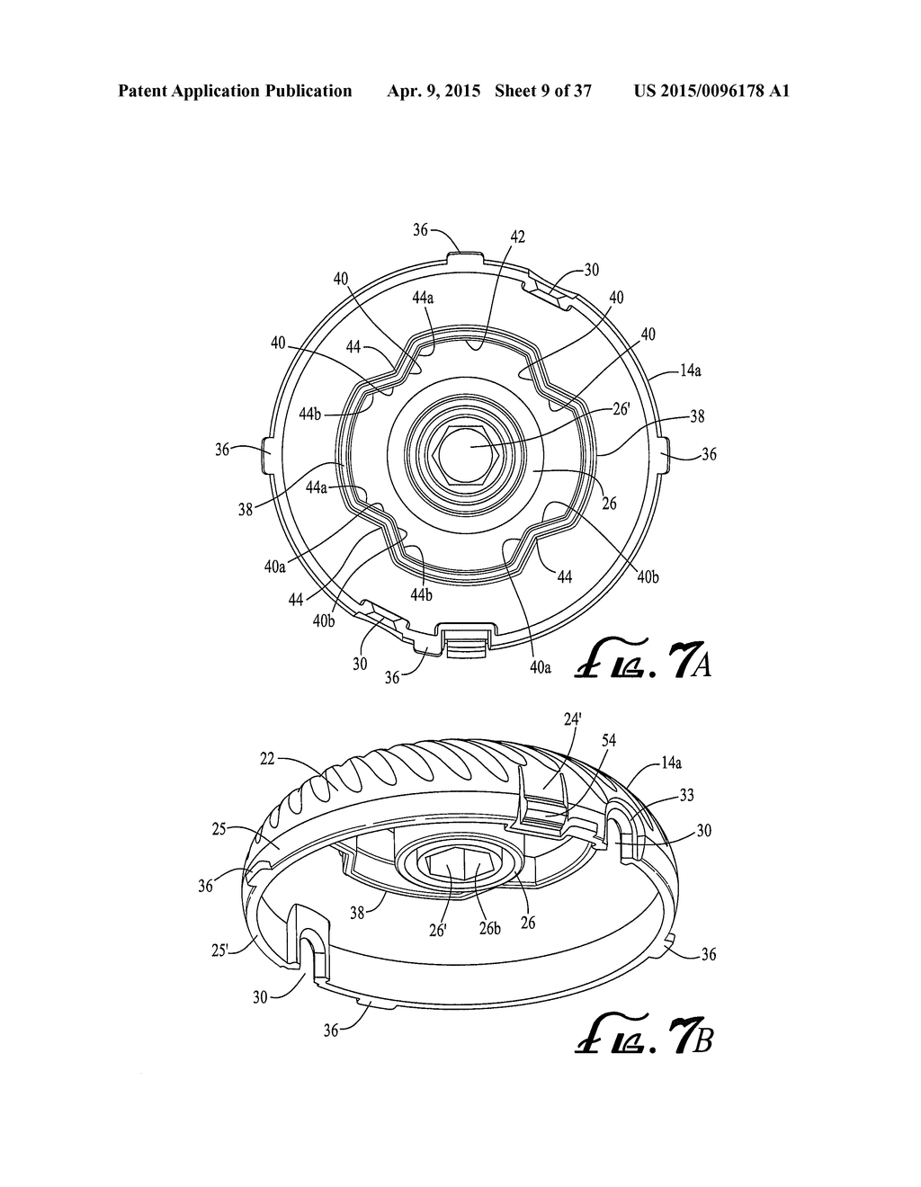 Aerodynamic Trimmer Head For Use In Flexible Line Rotary Trimmers - diagram, schematic, and image 10