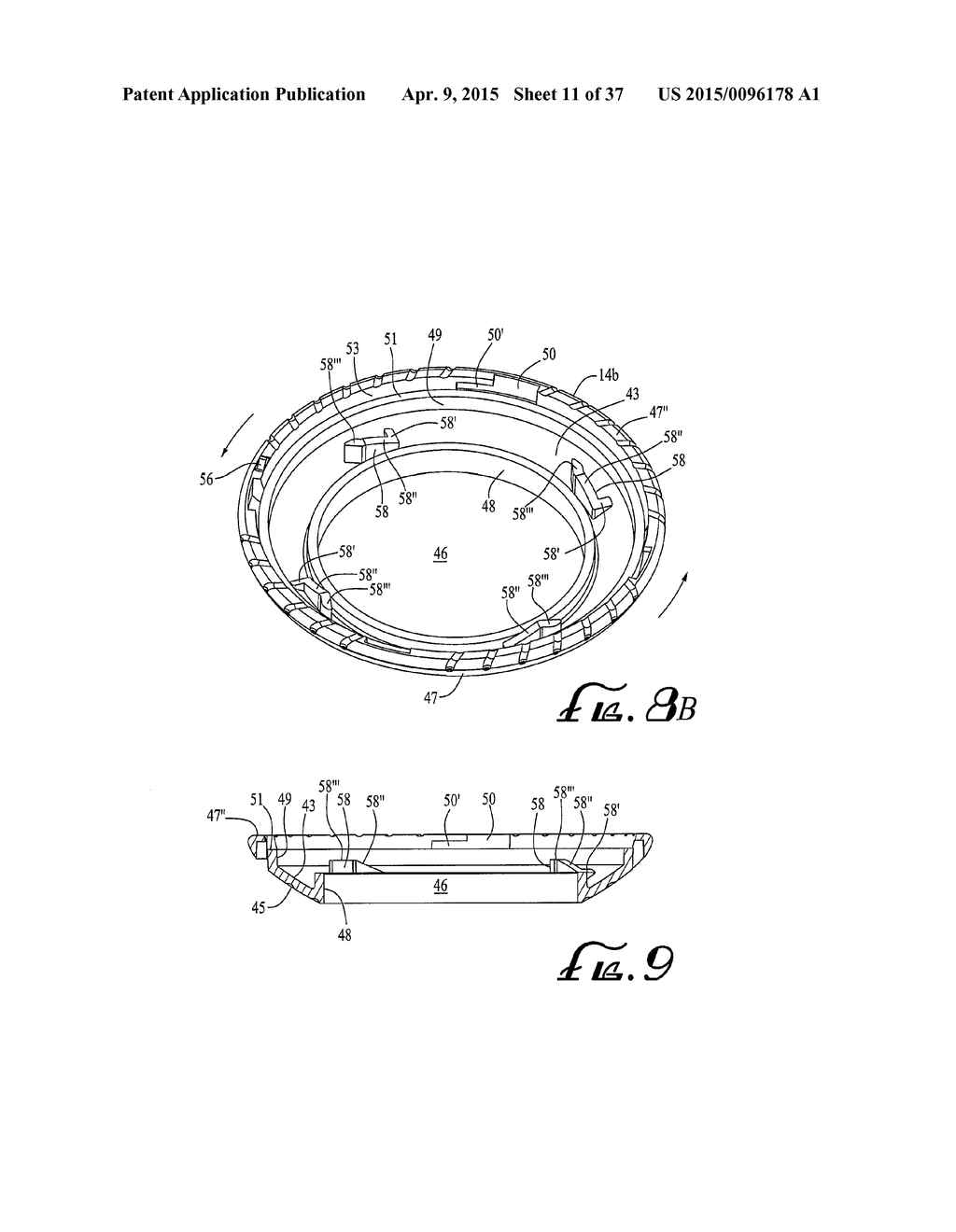 Aerodynamic Trimmer Head For Use In Flexible Line Rotary Trimmers - diagram, schematic, and image 12