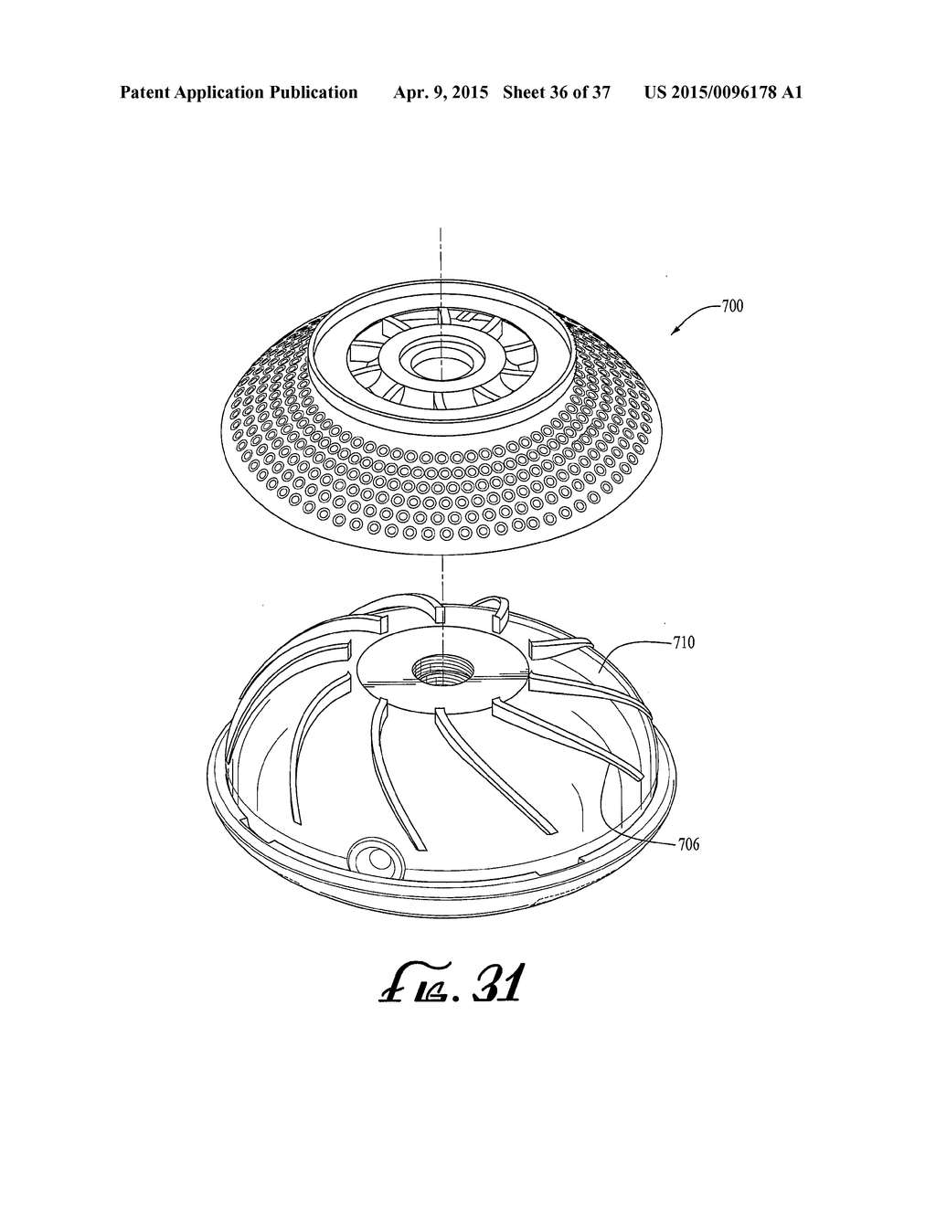 Aerodynamic Trimmer Head For Use In Flexible Line Rotary Trimmers - diagram, schematic, and image 37