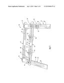 CABINET JIG DEVICE WITH ADJUSTABLE FASTENERS AND RELATED METHODS diagram and image