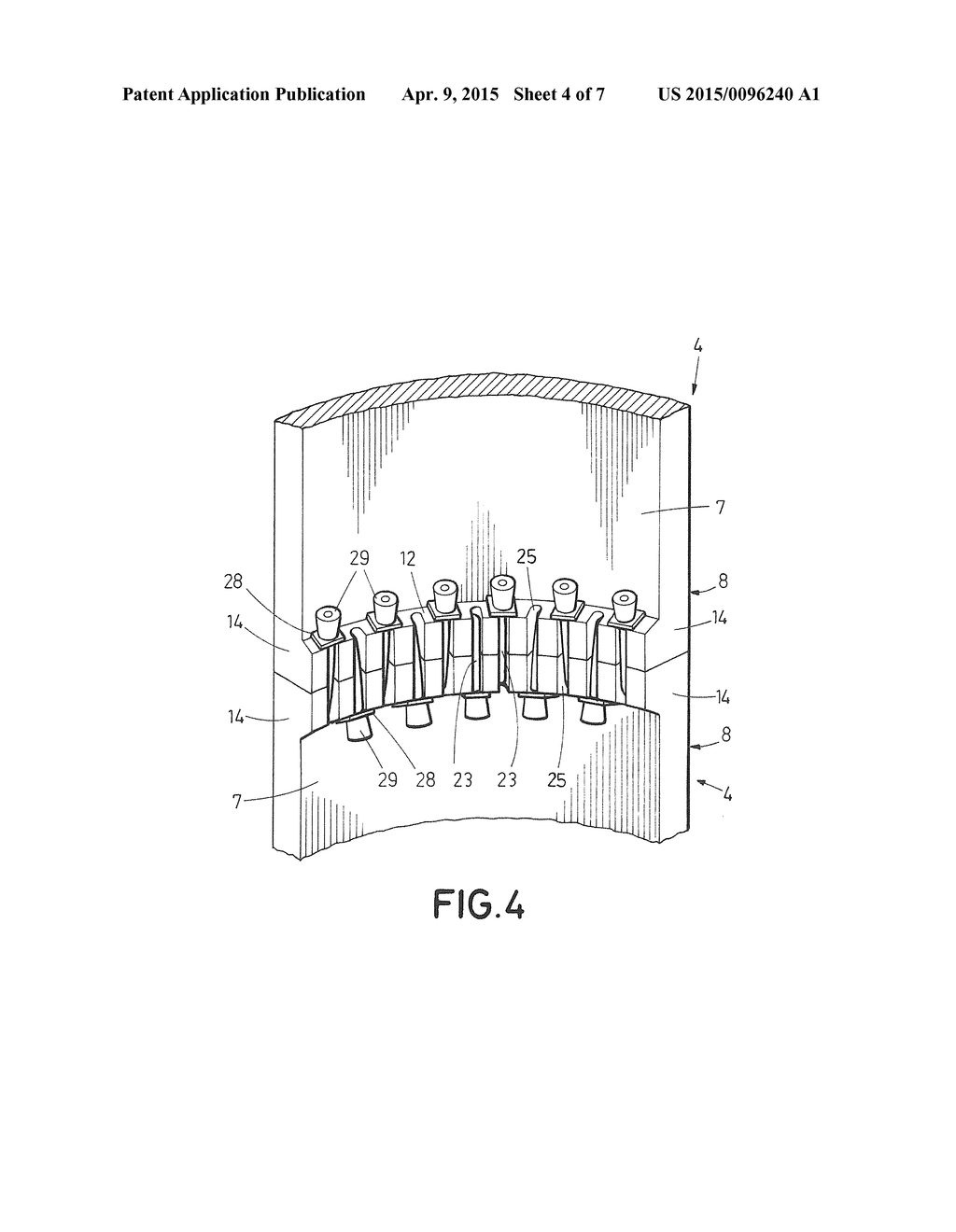 PRECAST CONCRETE DOWEL, WIND TURBINE TOWER COMPRISING SAID DOWEL, WIND     TURBINE COMPRISING SAID TOWER AND METHOD FOR ASSEMBLING SAID WIND TURBINE - diagram, schematic, and image 05