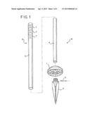 GROUND ANCHOR FOR FLEXIBLE DELINEATOR diagram and image