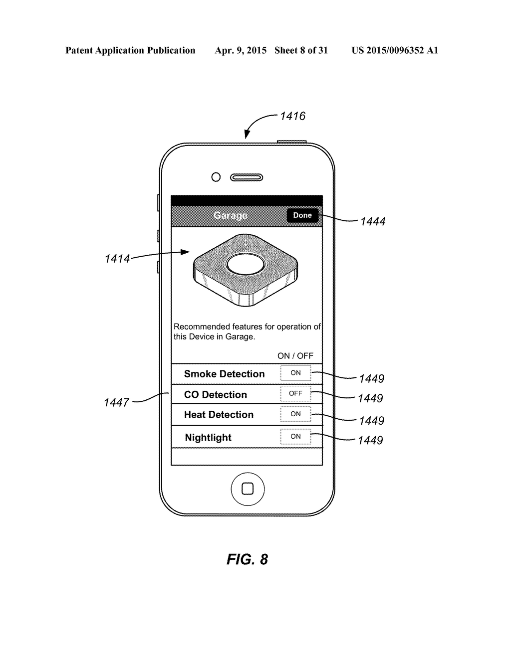 SMART-HOME SYSTEM FACILITATING INSIGHT INTO DETECTED CARBON MONOXIDE     LEVELS - diagram, schematic, and image 09