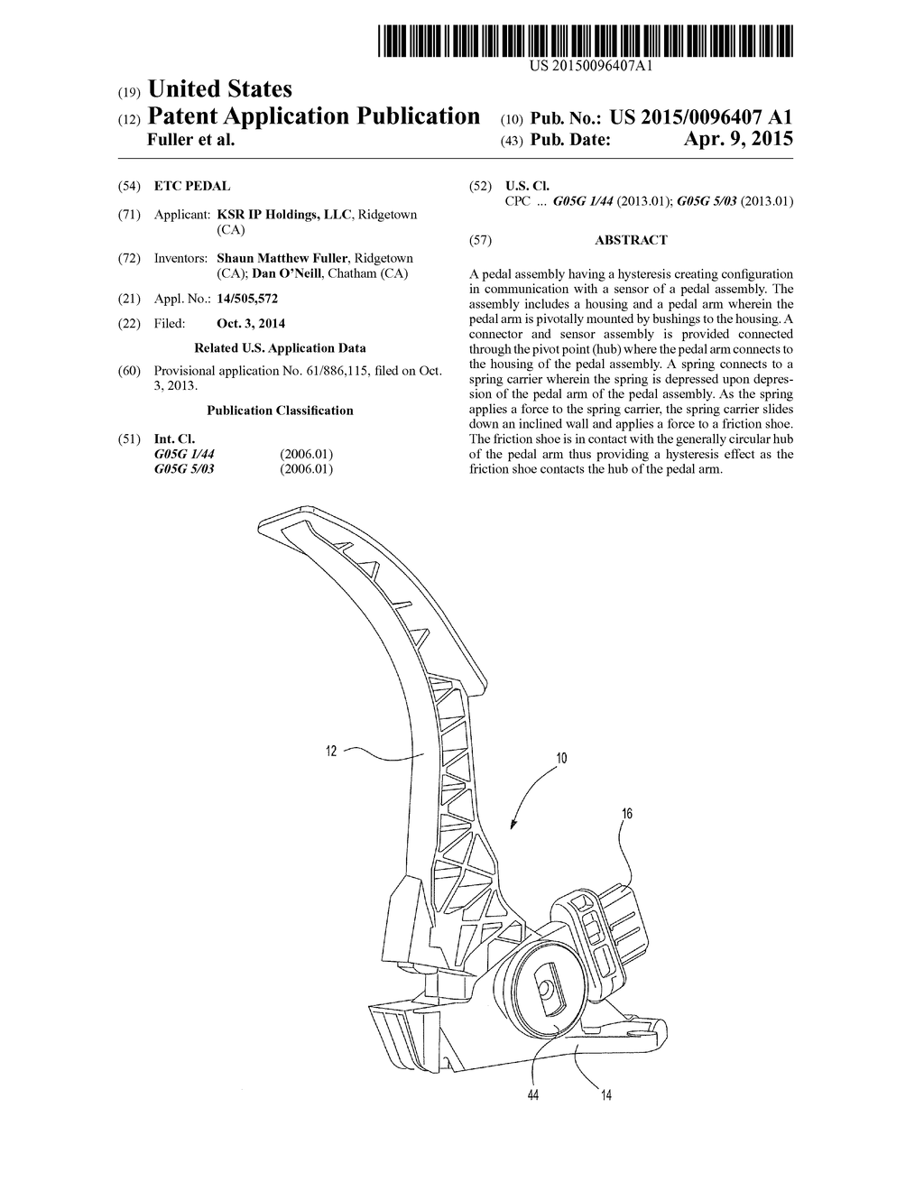 ETC PEDAL - diagram, schematic, and image 01