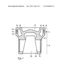 PISTON FOR AN INTERNAL COMBUSTION ENGINE diagram and image