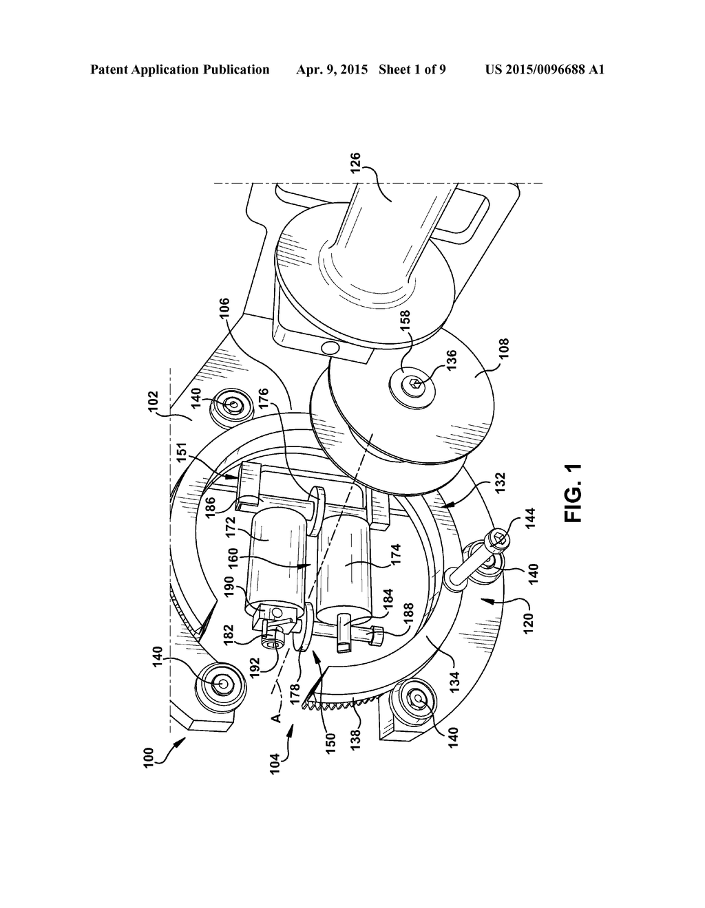 HAND-CARRIED TAPING MACHINE WITH NON-POWERED GUIDE SYSTEM - diagram, schematic, and image 02