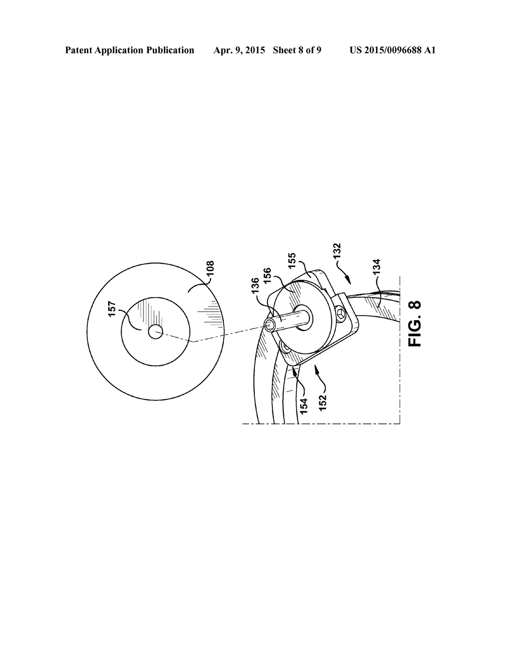 HAND-CARRIED TAPING MACHINE WITH NON-POWERED GUIDE SYSTEM - diagram, schematic, and image 09