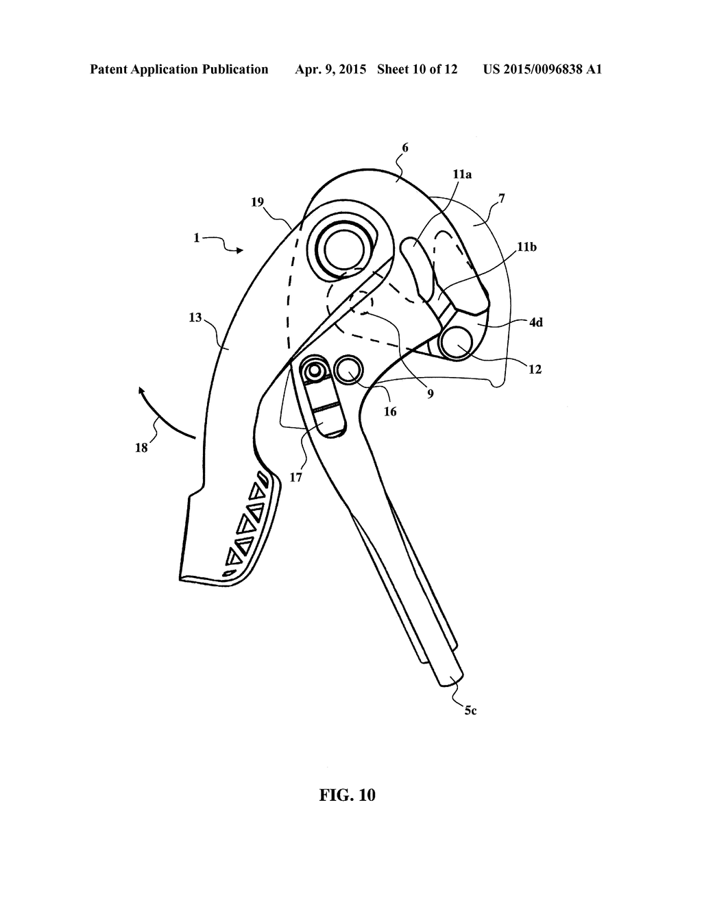 SELF-BLOCKING DESCENDER-BELAY DEVICE - diagram, schematic, and image 11