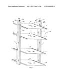 Shelving System With Rotational Functionality diagram and image