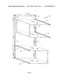 Shelving System With Rotational Functionality diagram and image